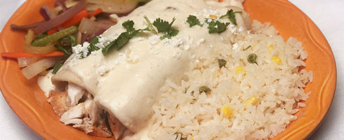 Cabrilla Enchiladas