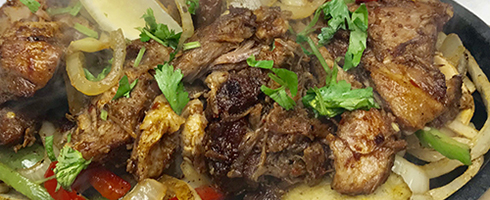 Pork Carnitas Fajitas