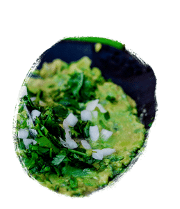 A bowl of our guacamole, made fresh at our Mexican restaurant daily
